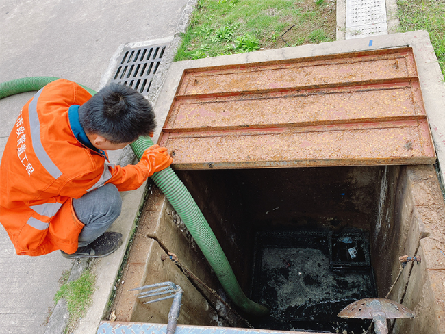 青田抽化粪池